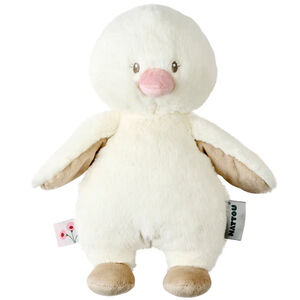 Peluche caneton - Fanfan - Sable - 30 cm 