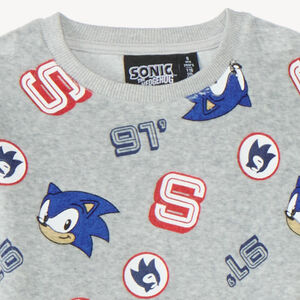 Ensemble de pyjama Sonic en velours garçon 
