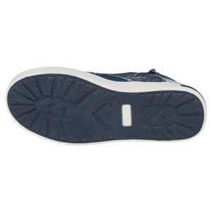 Bottillons aspect jeans à lacets et zip du 24 au 27 