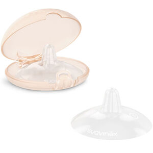 Protège mamelons en silicone 2 Pcs Taille M 