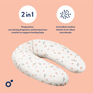 Grand coussin Buddy multi-usage Peaches  