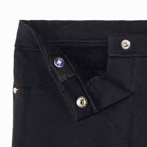 Jegging en molleton uni pour bébé fille 