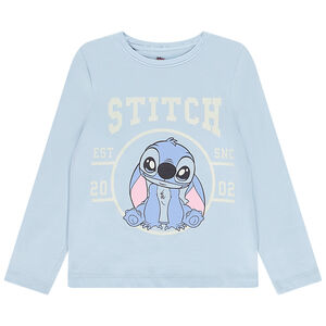 T-shirt manches longues avec print Stitch Disney pour fille 