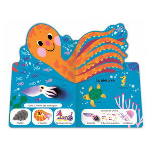 Imagier pop pop pop Les animaux de la mer 