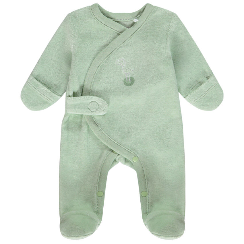 Dors bien en velours effet coeur pour bebe premature Orchestra