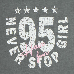 T-shirt manches longues fille effet délavé  