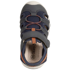 Sandales velcro avec élastiques bicolores pour garçon 