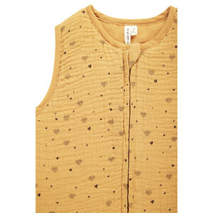 Gigoteuse TOG 2 imprimé cœurs en gaze de coton 