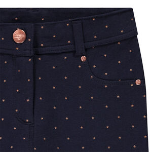 Pantalon skinny en molleton fille 