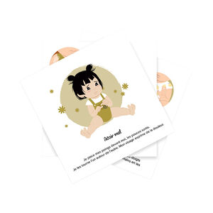 7 cartes Bébé signe "Mes ressentis" 