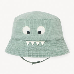 Bob ludique en toile effet rayé pour bébé garçon  