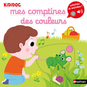 Livre sonore Mes comptines des couleurs 