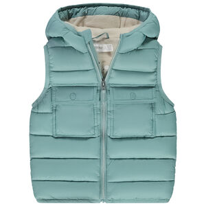 Doudoune sans manches doublée micropolaire pour bébé garçon 