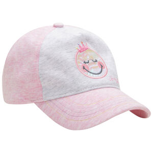Casquette bicolore à broderie Smiley Baby pour bébé fille 