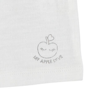 Lot de 3 t-shirts en coton print logo 