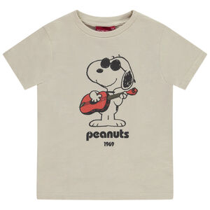 T-shirt manches courtes print Snoopy pour garçon 