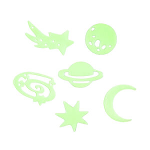 Lot de 24 stickers décoratifs phosphorescents 