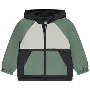 Coupe-vent effet color block doublé jersey garçon 