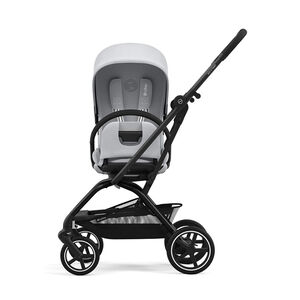 Poussette à siège rotatif Eezy S Twist+ 2 black/fog grey 