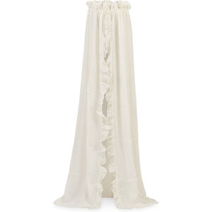 Ciel de lit Vintage avec volants 155cm Ruffle Ivory 