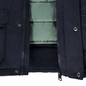 Parka déperlante 2 en 1 avec doudoune sans manches pour garçon 