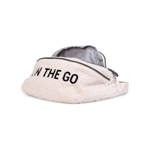 Sac banane Bag on the go Teddy écru effet bouclette  