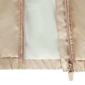 Coupe-vent en toile irisée et doublé sherpa pour fille 