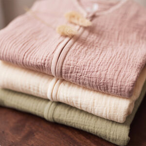 Gigoteuse en gaze de coton unie 110 cm TOG 0.5 oatmeal 