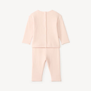 Ensemble jogging avec broderie ourson pour bébé fille 