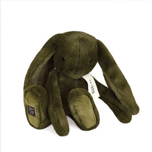 Petite peluche le lapin kaki 32 cm 