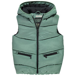 Doudoune sans manches doublée micropolaire pour garçon 