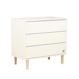 Commode 3 tiroirs Paloma blanc 