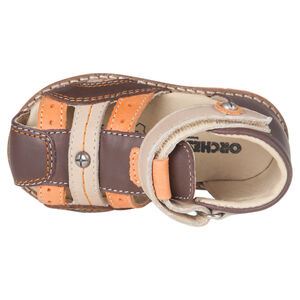 Nu-pieds à scratch avec rivets fantaisie 