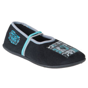 Chaussons babies noirs avec patchs Disney Violetta 