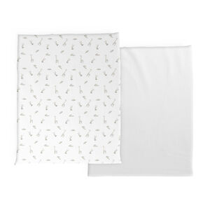 Set de 2 draps housses en coton pour Next2Me cloud 