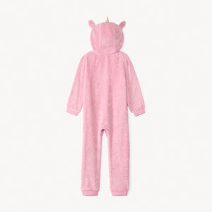 Surpyjama licorne en sherpa motif étoiles pour fille 