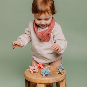 Sucette silicone Colour Essence SX Pro 6-18M Smoothie mauve 