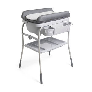 Table à langer avec baignoire Cuddle & Bubble graphite melange 