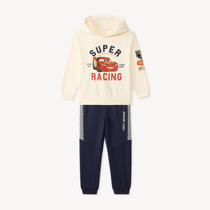 Ensemble de jogging garçon à capuche print Flash McQueen 