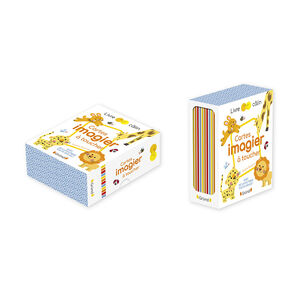 Coffret de 12 cartes-imagiers à toucher sur les animaux 