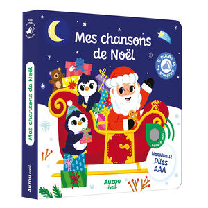 Livre sonore "Mes chansons de Noël" 1an+ 
