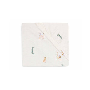 Drap housse en jersey 70-75 x 140-150 cm Jungle Jambo 