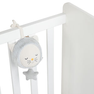 Peluche musicale tête de chat 