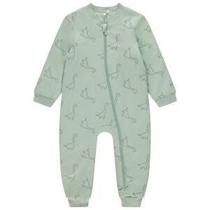 Surpyjama ouatiné et imprimé à zip pour bébé garçon 