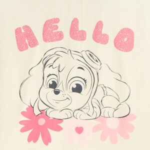 T-shirt manches courtes bébé fille print Stella de la Pat'Patrouille 