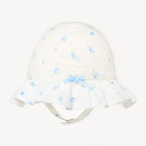 Charlotte à volant imprimé myrtilles pour bébé fille 