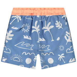 Short de bain imprimé fantaisie estival garçon 