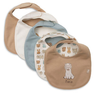 Lot de 5 bavoirs imperméable 0-36m Jollies  
