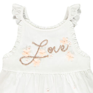Ensemble de plage tunique + cycliste pour fille 