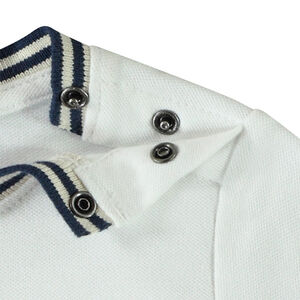T-shirt manches courtes esprit polo pour bébé garçon 